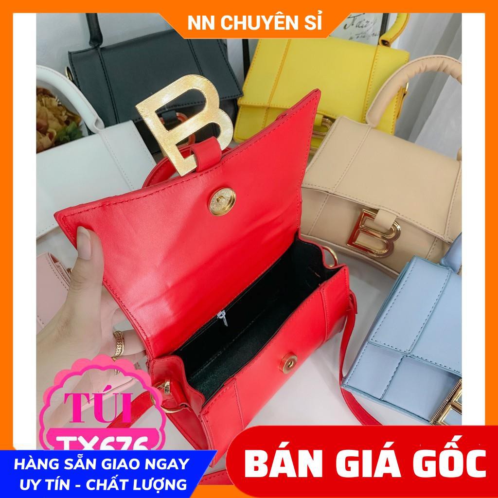 TÚI KHÓA B SANG CHẢNH (TX676) ⚡100% ẢNH THẬT⚡TÚI XÁCH GIÁ RẺ