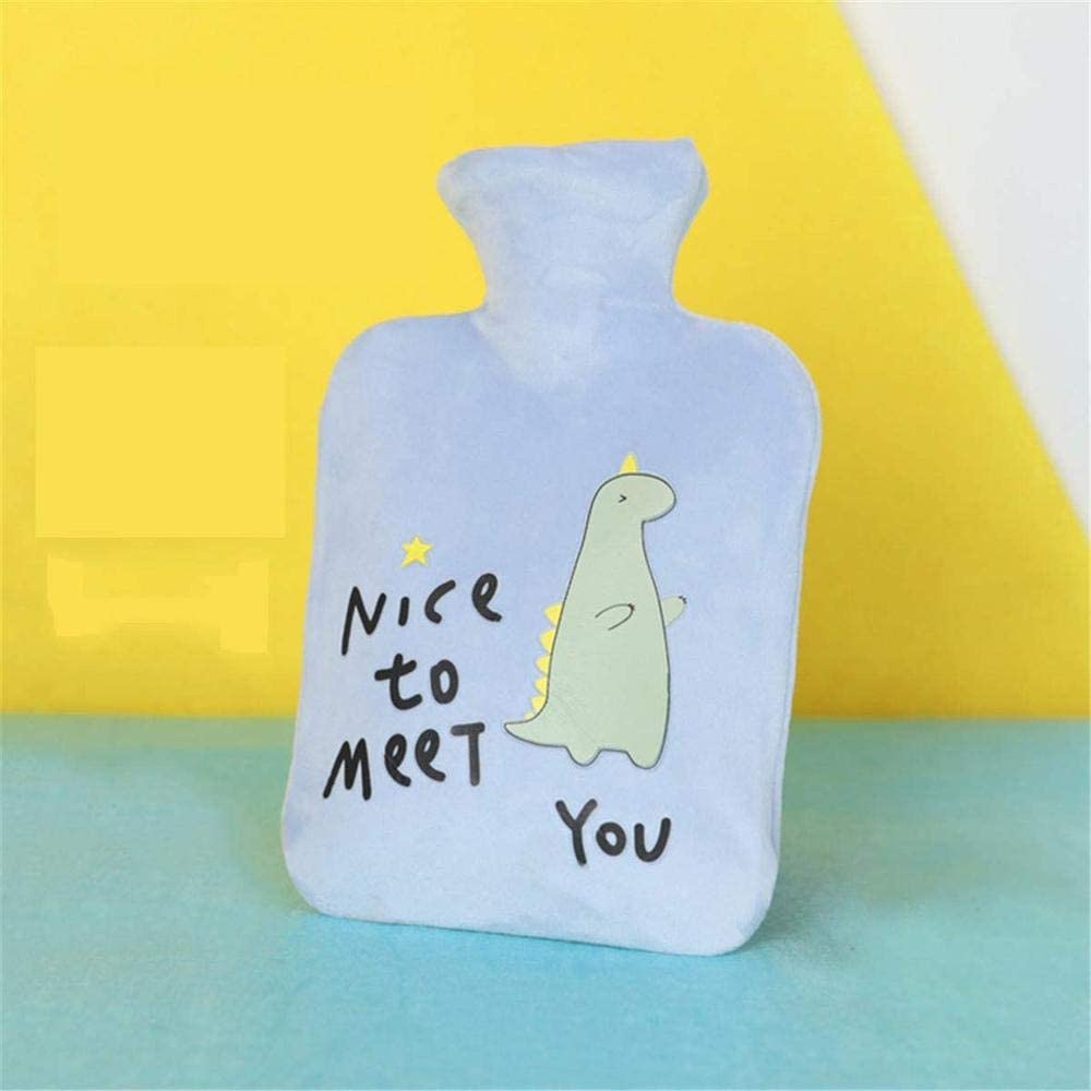 Bình Đựng Nước Nóng 2000ml Bằng PVC Họa Tiết Khủng Long Hoạt Hình Dễ Thương