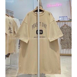 [P0096]🤎 Áo thun áo phông unisex PERFECT DAY form rộng (Có sẵn/ảnh thật)