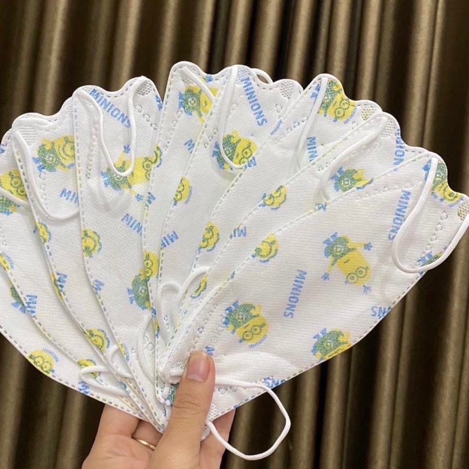 Khẩu trang trẻ em KF94 Mask Kids họa tiết ngộ nghĩnh, ngẫu nhiên