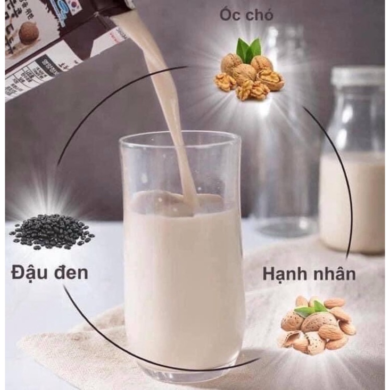 Sữa óc chó hạnh nhân