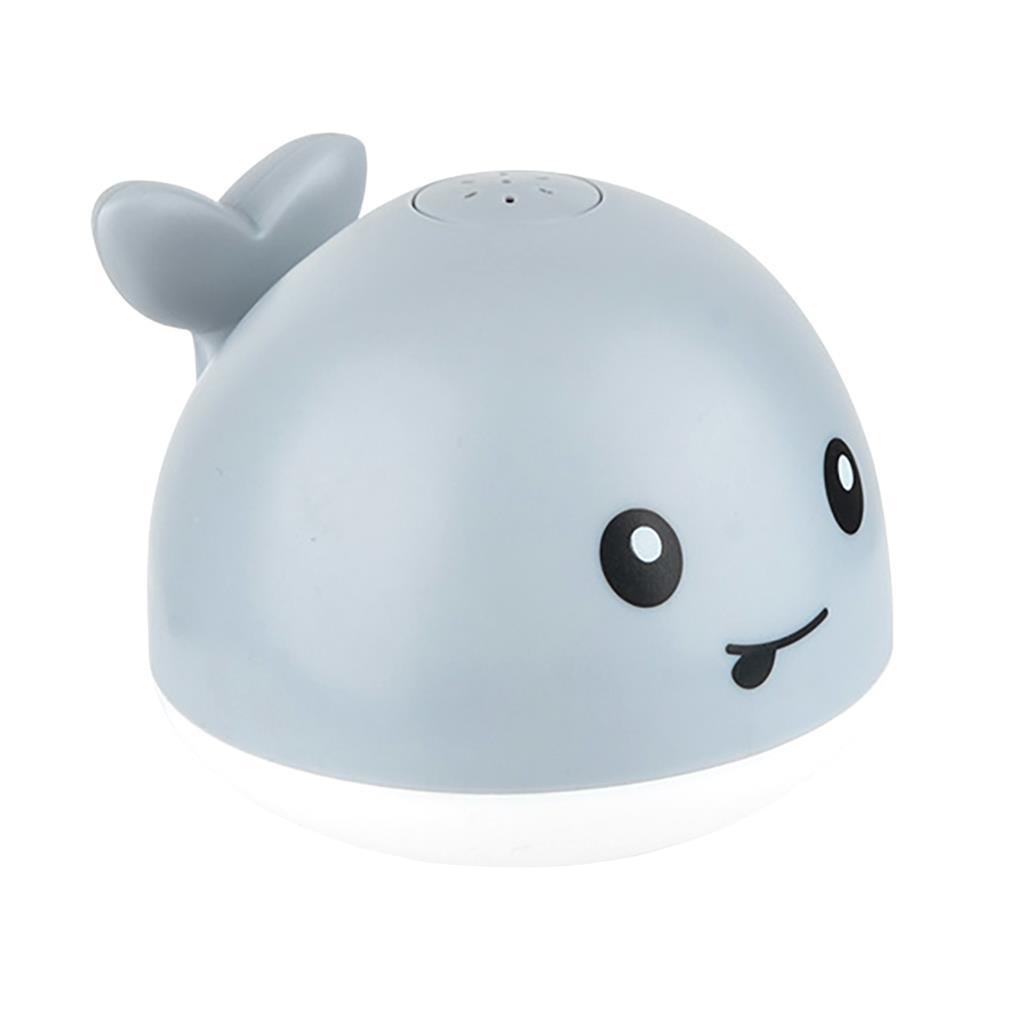 Cá Voi Đồ Chơi Phun Nước Tự Động Có Đèn Led Nhiều Màu Cho Bé Chơi Khi Tắm