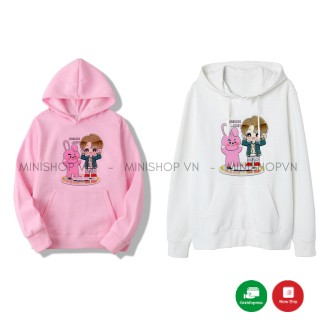 Mẫu Áo Hoodie Chibi Jungkook Và Cooki Đẹp