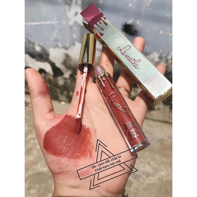 Son kem lì Lameila Matte Liquid Lipstick Siêu Lì (E10)