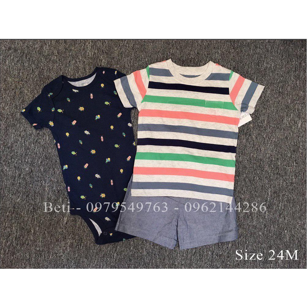 Bộ đồ carter cho bé trai
