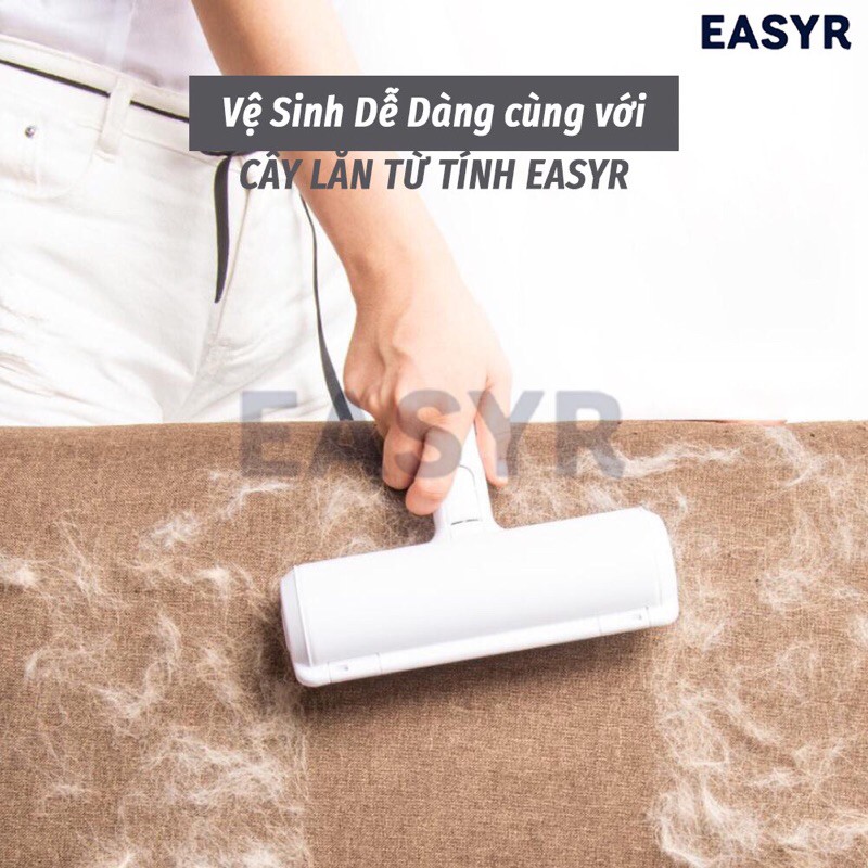 CÂY LĂN LÔNG TỪ TĨNH ĐIỆN - LẤY SẠCH LÔNG CHÓ MÈO