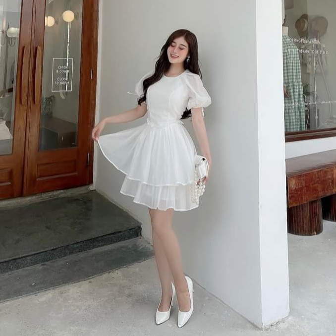 Đầm dự tiệc, đi chơi voan trắng - Luna Dress, Váy nữ | WebRaoVat - webraovat.net.vn
