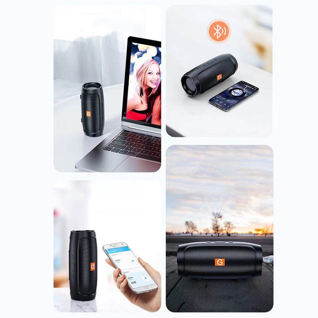 Loa Bluetooth không dây mini siêu trầm tiện dụng Washton057