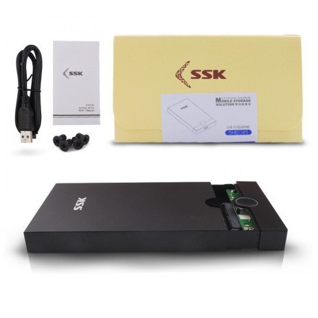 Hộp đựng ổ cứng SSD và HDD Box 3.0 SSK SHE085 2.5 inch