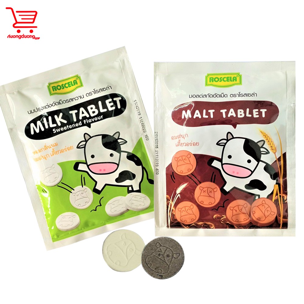 Kẹo Sữa Bò Thái Lan Milk Tablet