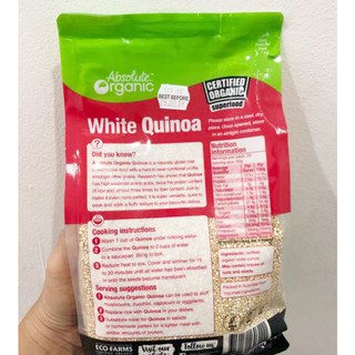 Hạt Quinoa Organic Absolute - bán lẻ 100gr