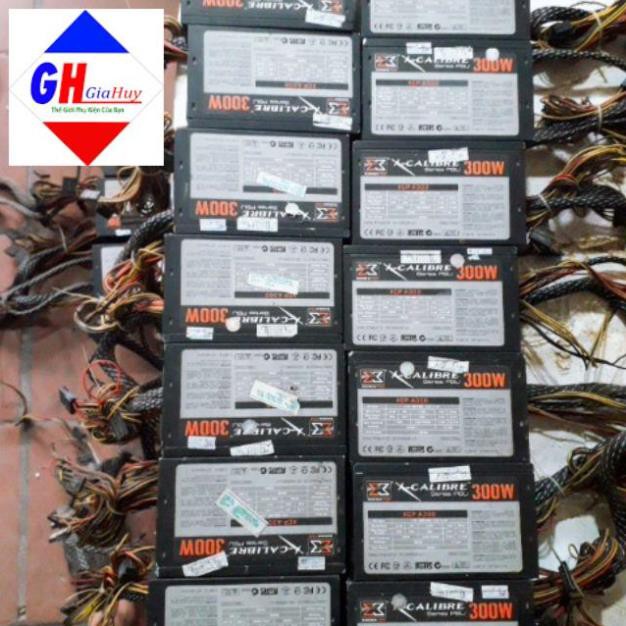 Nguồn máy tính 300w dây dài có nguồn phụ 6 pin