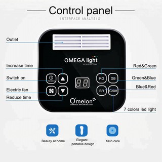 Đèn Ánh Sáng OMEGA LIGHT 7 MÀU Cho SPA .