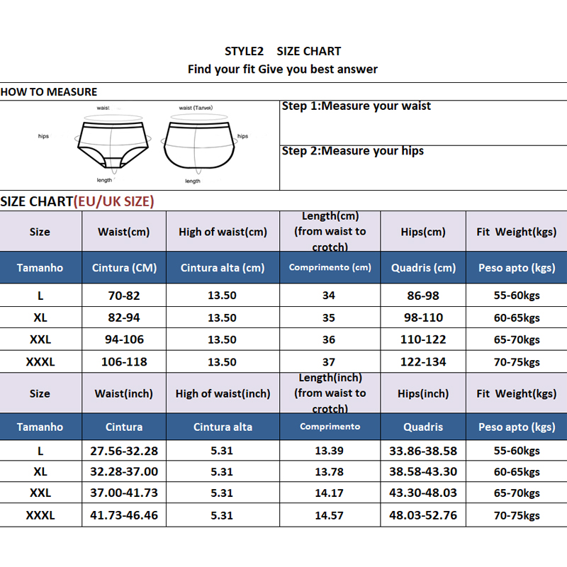 Quần Lót Cotton Lưng Cao Không Đường May Size L-3Xl | BigBuy360 - bigbuy360.vn