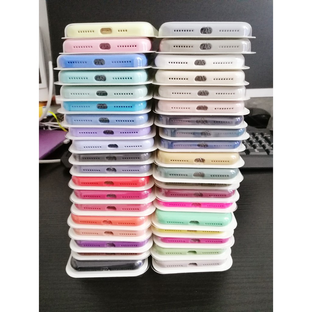 Ốp điện thoại silicon màu trơn cho iPhone 12 12 PRO MAX /12MINI /11 Pro Max X XS Max XR 7 8 6s 6P 7P 8P | BigBuy360 - bigbuy360.vn