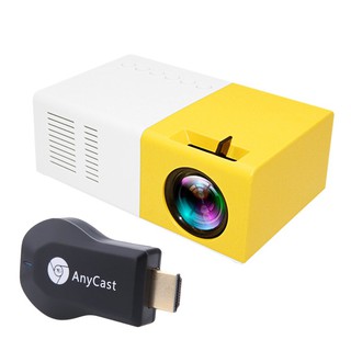 Máy Chiếu Mini LCD LED Projector, Cao Cấp - PD300