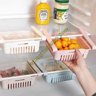 Khay Nhựa Để Đồ Tủ Lạnh Tiện Ích, Thông Minh, Thay Đổi Kích Thước Tiện Dụng Giúp Tăng Thêm Đáng Kể Diện Tích