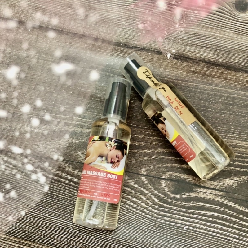 Dầu 𝐌𝐚𝐬𝐬𝐚𝐠𝐞 𝐛𝐨𝐝𝐲 thư giãn, massage nam nữ toàn thân, Sả Chanh, Hoa Hồng