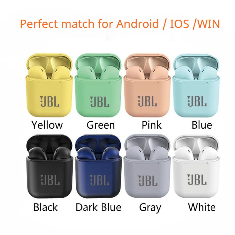 Tai Nghe Bluetooth 5.0 Không Dây I12 Tws Cho IPhone Android Xiaomi Và Phụ Kiện