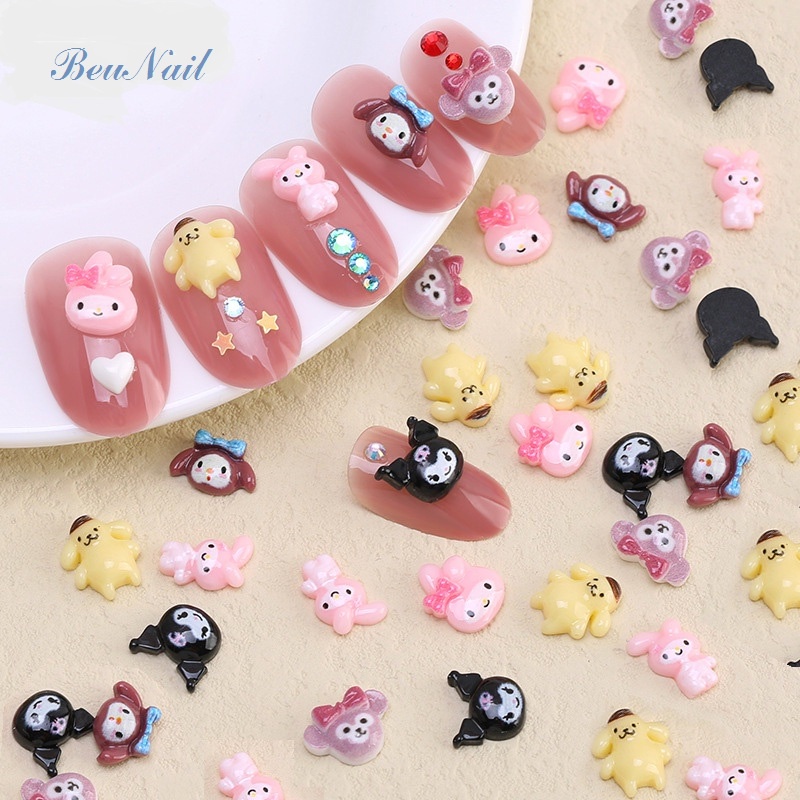 Charm hoạt hình đính móng, hoạt hình nail - sz bé