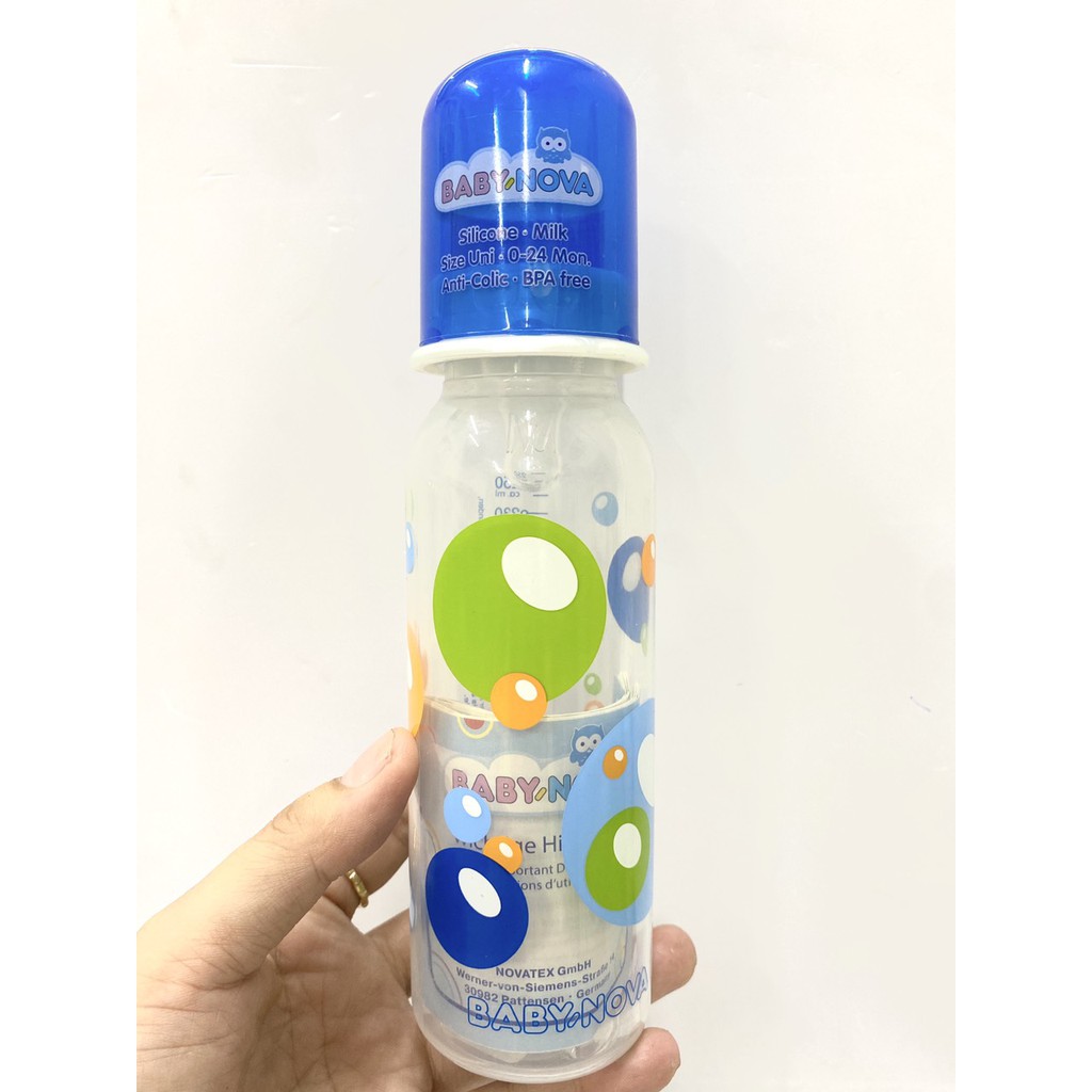 Bình Sữa Baby Nova Nhựa PP 250ml cho Bé