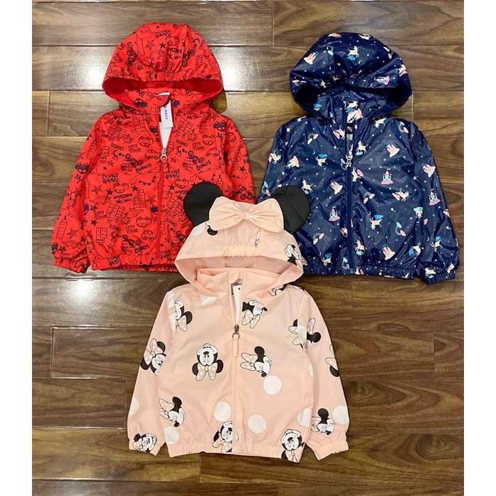 Áo gió bé trai, bé gái