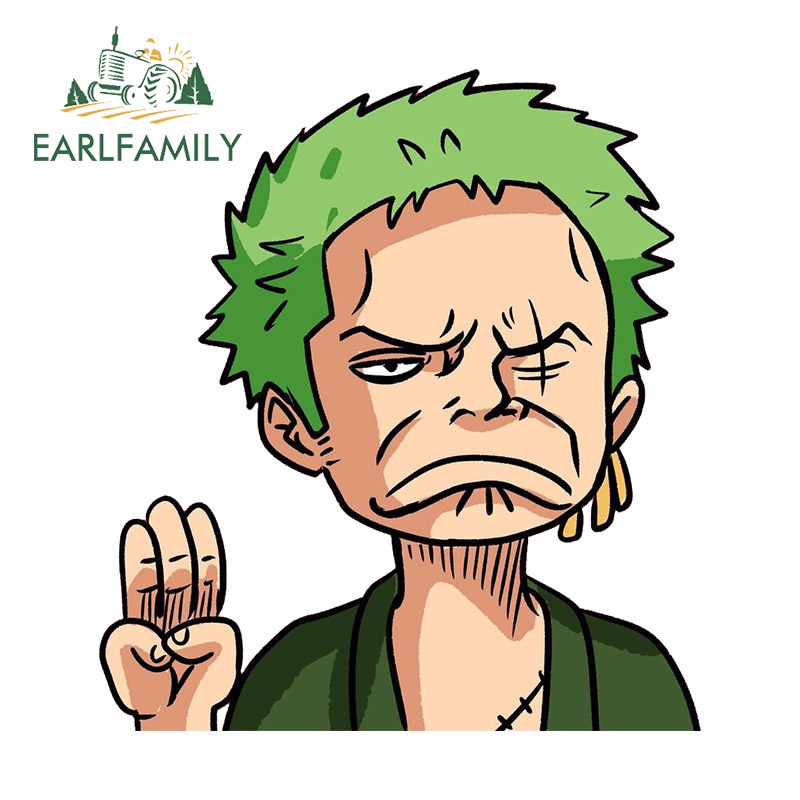 Earlfamily Đề Can vinyl Dán Xe Hơi / Xe Tải / laptop Họa Tiết graffiti 13cm Chống Thấm Nước