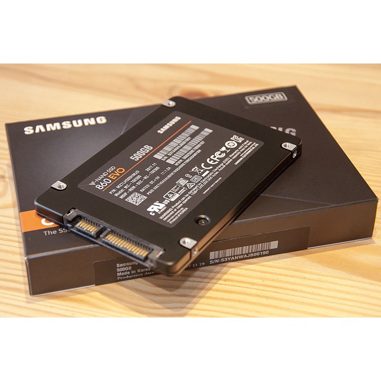 Ổ cứng SSD Samsung 860 EVO 500G Phân phối Chính hãng BH 5 năm toàn quốc