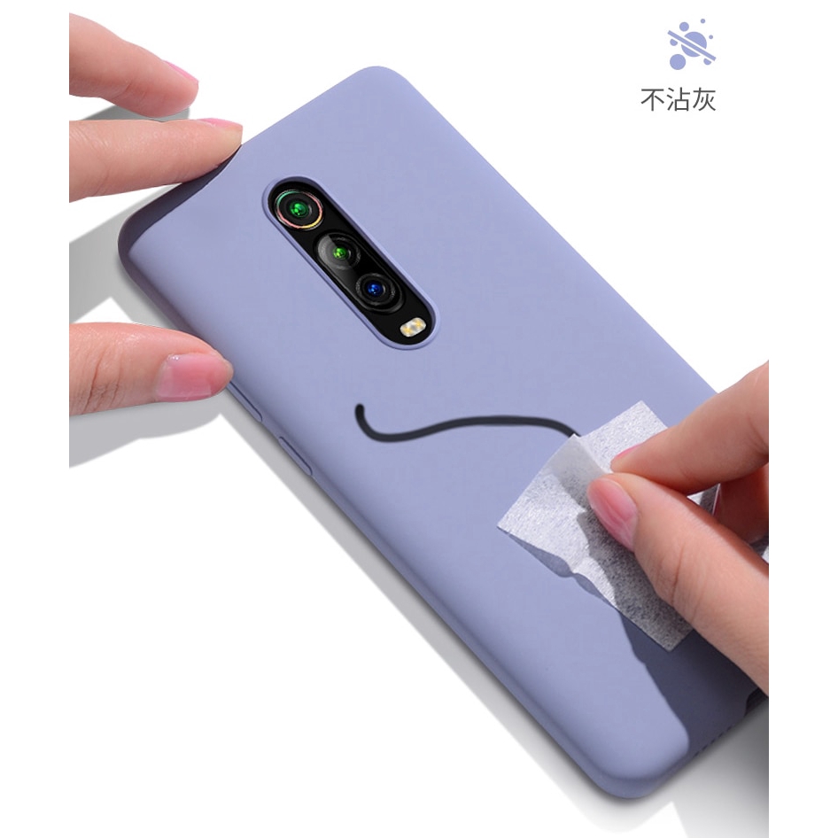 Ốp điện thoại kiểu silicon lỏng thích hợp cho Xiaomi Mi A2 Mix 2 2s 3 Redmi Note 7 K20 Pro