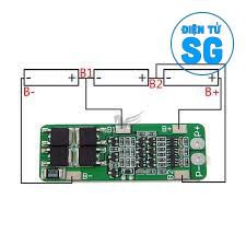 Mạch sạc và bảo vệ pin 3S 20A - EN7E