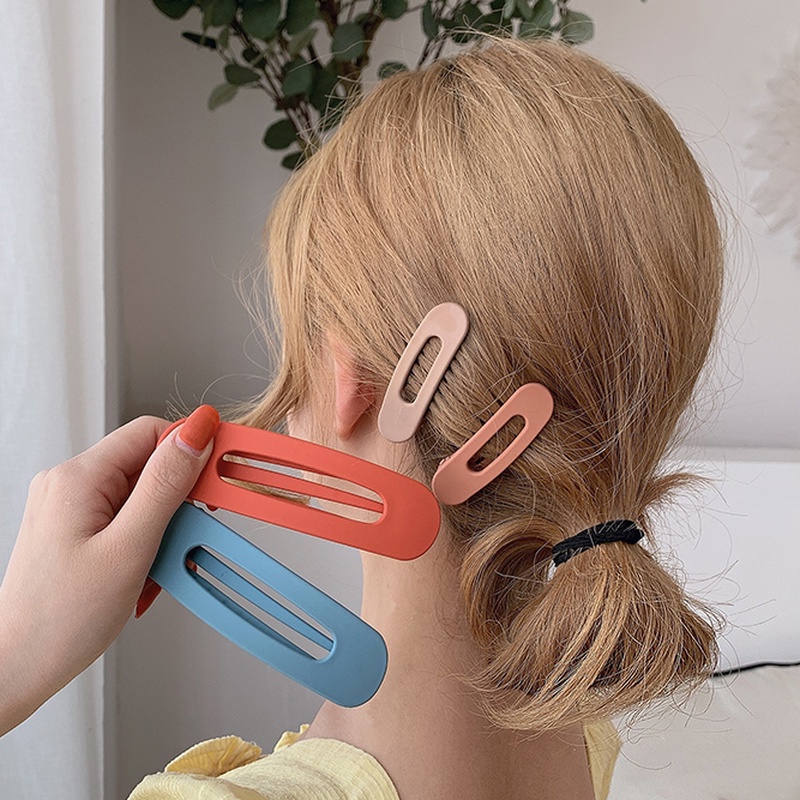 Kẹp tóc cỡ lớn kiểu Hàn Quốc thiết kế dễ thương cho nữ rửa mặt