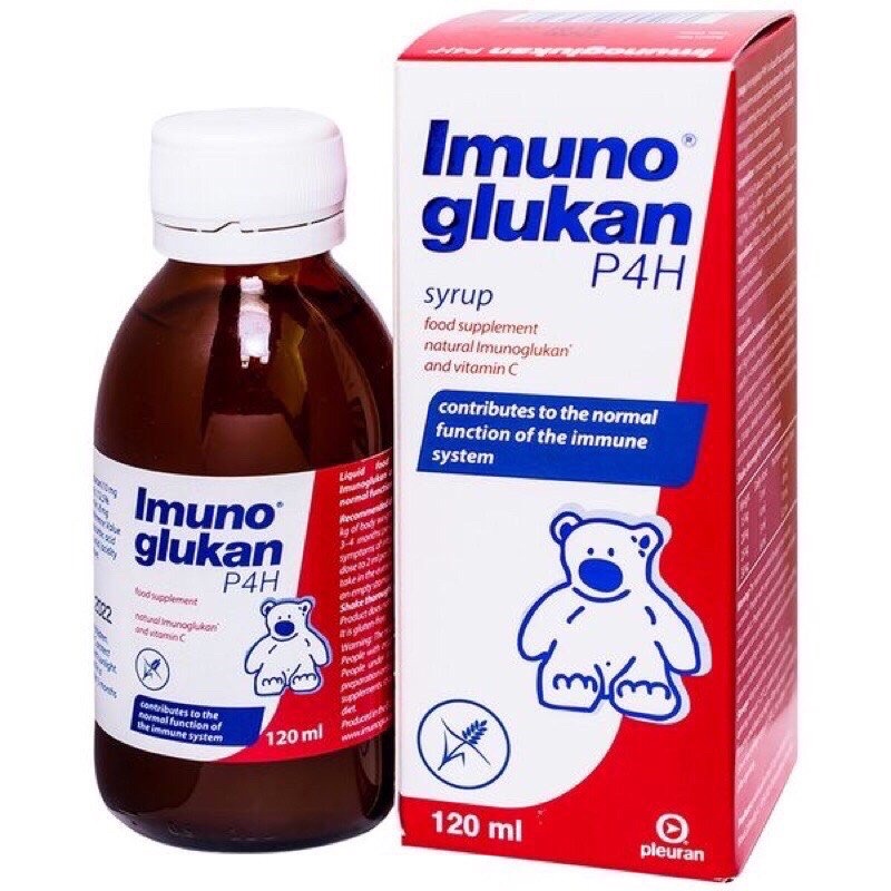 Tăng cường sức đề kháng Imunoglukan P4H cho Bé