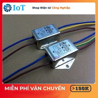 Bộ lọc nhiễu 1 pha 220v 6a ...shop điện tử công nghiệp