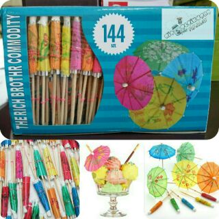 Ô dù giấy trang trí 144cây/Hộp