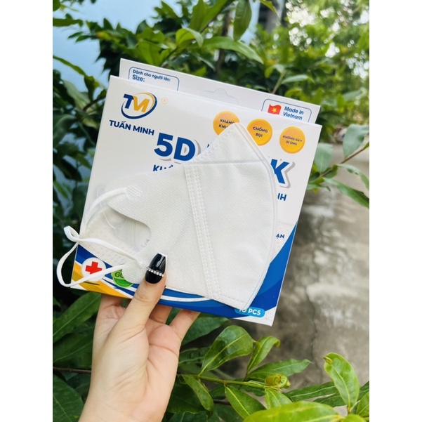 COMBO 100 CÁI KHẨU TRANG 5D TUẤN MINH
