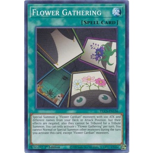 Thẻ bài Yugioh - TCG - Flower Gathering / DLCS-EN136'