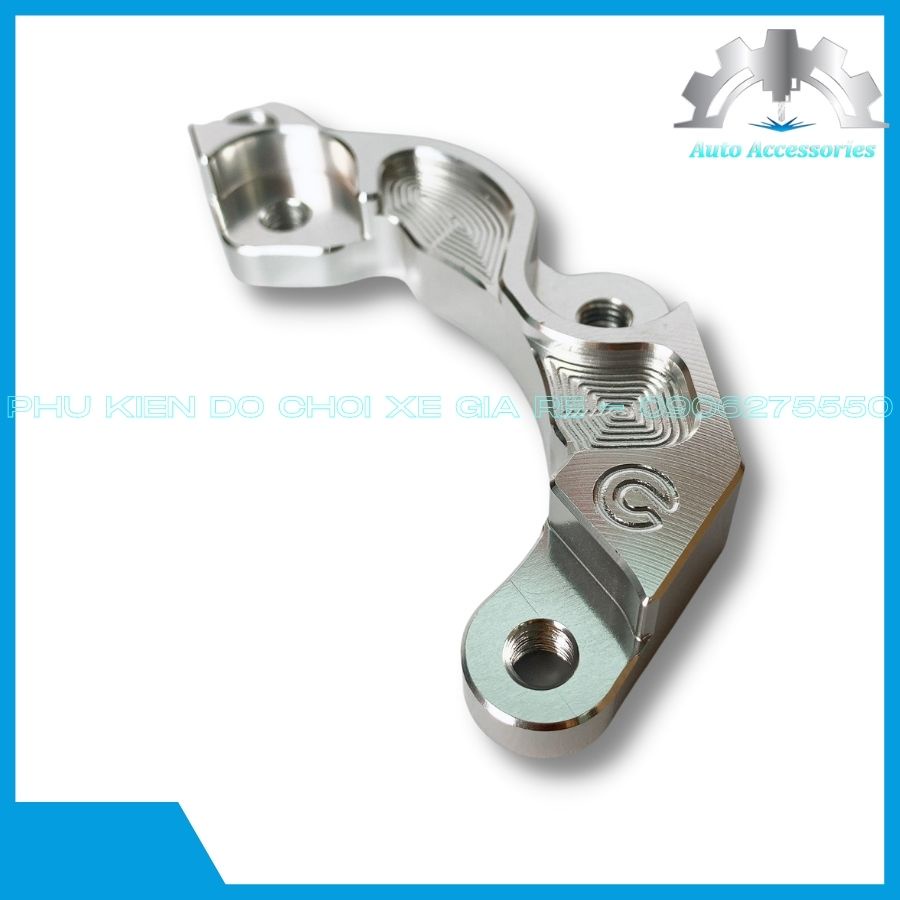 TẶNG 2 ỐC HEO GR5 - GIÁ HẤP DẪN CHO COMBO Heo Dầu Nissin 2piston Pát CNC Pát Trước xe MIO đi đĩa size 220mm - Có Lẻ