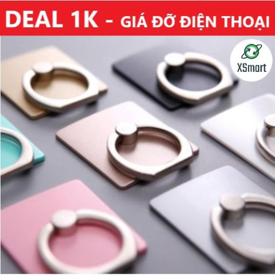 Giá đỡ điện thoại Iring chiếc nhẫn Ring móc dán deal 1k cho mọi dòng điện thoại iphone, samsung, xiaomi, oppo - XSmart