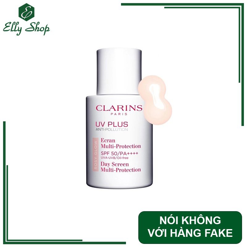 Kem chống nắng Clarins UV Plus Anti-Pollution Rosy Glow