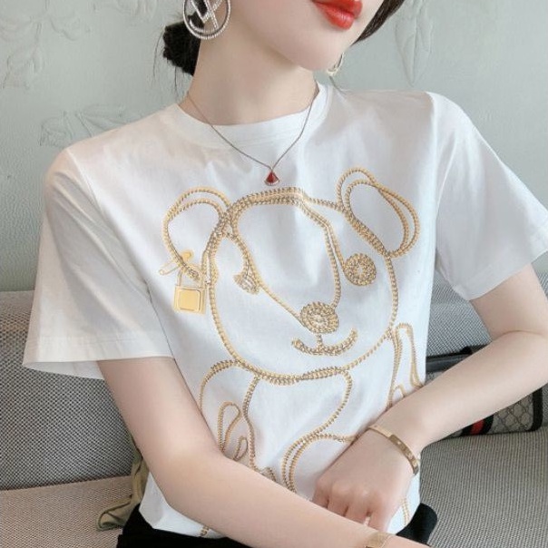 Set đồ bộ mẹ và bé in hình gấ.u dễ thương kẻ B.BR mềm mịn Mẫu mới 2023