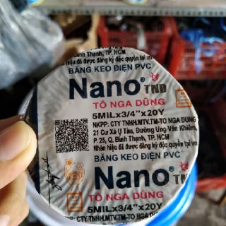 Băng Dính Cách Điện Nano ( màu đen)