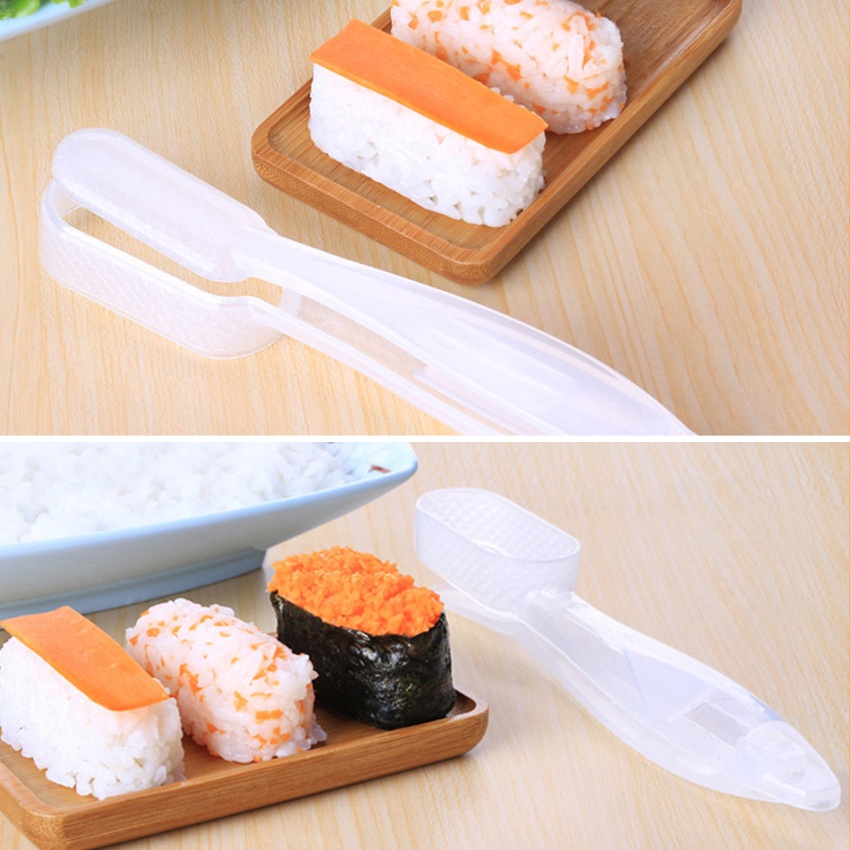 Khuôn Làm Cơm Nắm / Sushi DIY Kèm Muỗng Mini Tiện Lợi Dành Cho Nhà Bếp