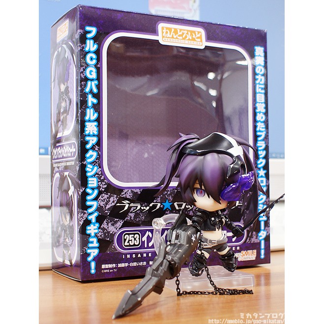 Mô hình chính hãng Nendoroid Insane Black ★ Rock Shooter