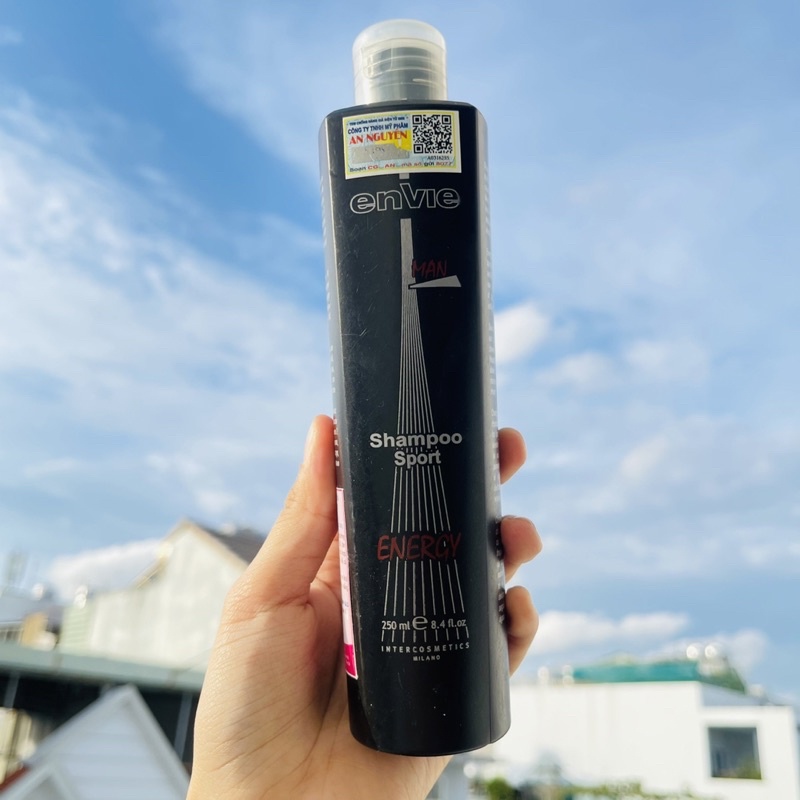 Dầu gội tăng cường năng lượng cho nam giới Envie