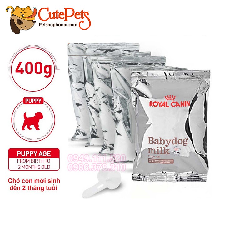 Sữa cho chó con Royal Canin Baby Dog Milk Sữa bột cho chó sơ sinh - CutePets
