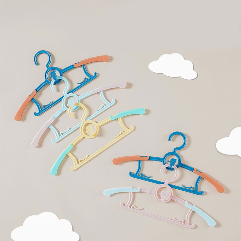 Bộ 20 Móc Treo Quần Áo Chống Trượt Có Thể Điều Chỉnh Cho Bé
