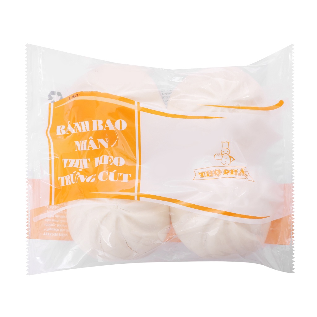 Bánh bao Thọ Phát nhân thịt trứng cút & trứng muối & xá xíu