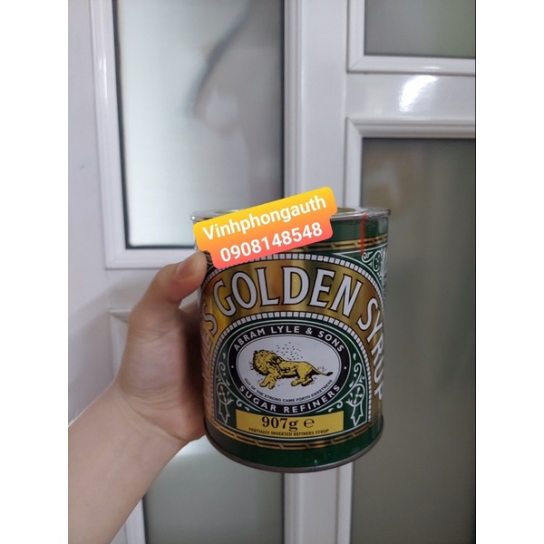 Siro Golden Syrup Mật Mía Nguyên Chất Lyle's Anh Quốc - mạch nha sư tử