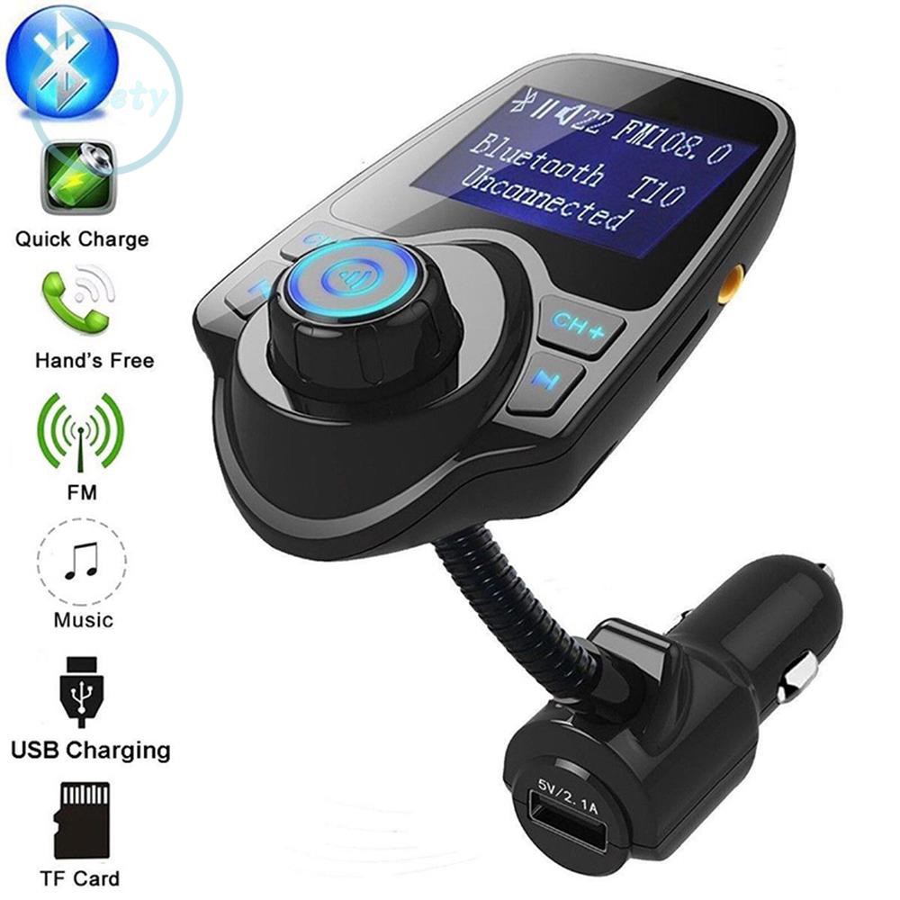 Bộ Truyền Tín Hiệu Âm Thanh Bluetooth Không Dây 5v / 2.1a Cho Xe Ô Tô | BigBuy360 - bigbuy360.vn