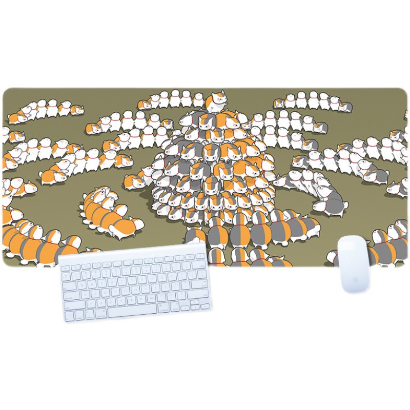 ☾❄☬☽Natsume's Book of Friends desktop mouse pad oversized Internet bar and internet café large e-sports games keyboard p